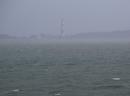 3pm in dirty weather in the anchorage at Cape Lookout, North Carolina, USA